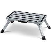 3 Levels Adjustable Folding Step Stool, Adjustable Step Stool with a Non-Slip Platform - Image 2